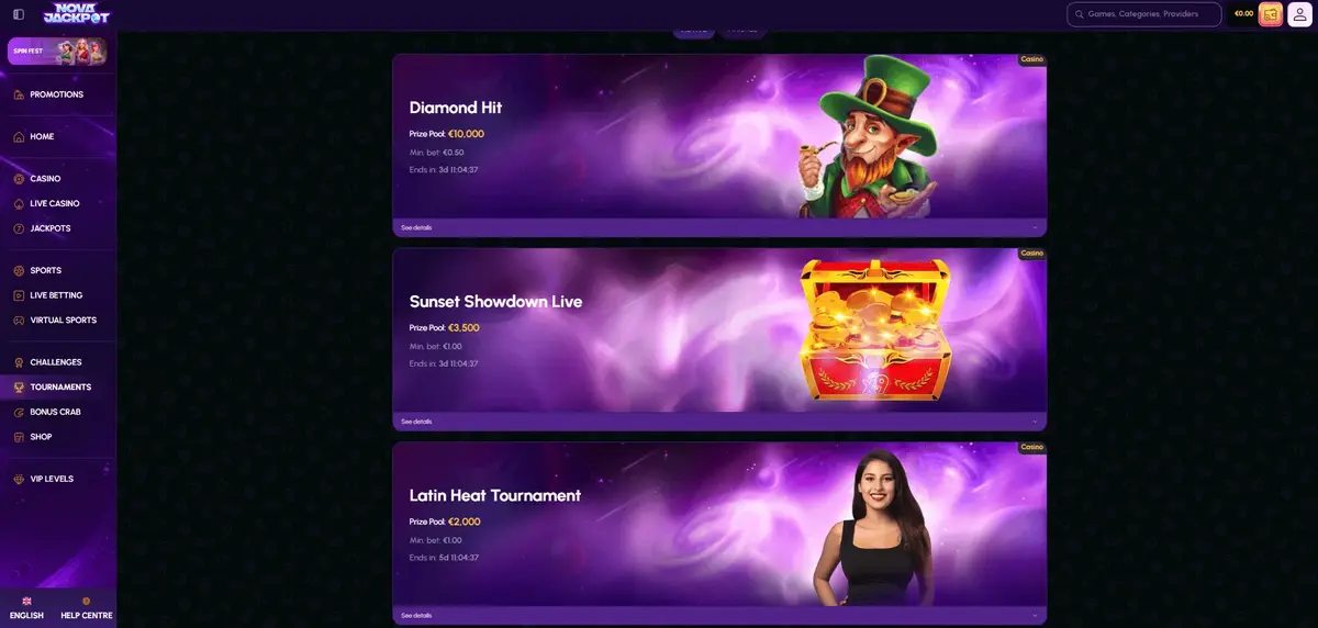 Novajackpot Képernyőkép 3