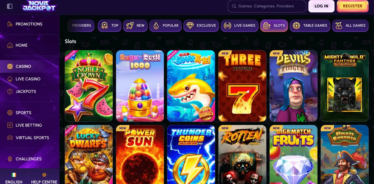 Novajackpot Képernyőkép 2