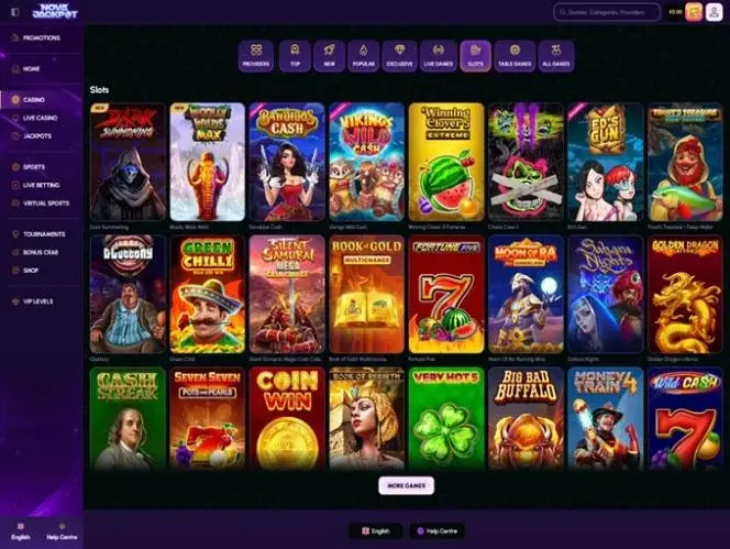 NovaJackpot Kuvakaappaus 3